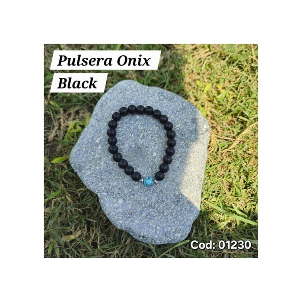 Pulseras StoreWide Onix Black  Fuerza y Armonía