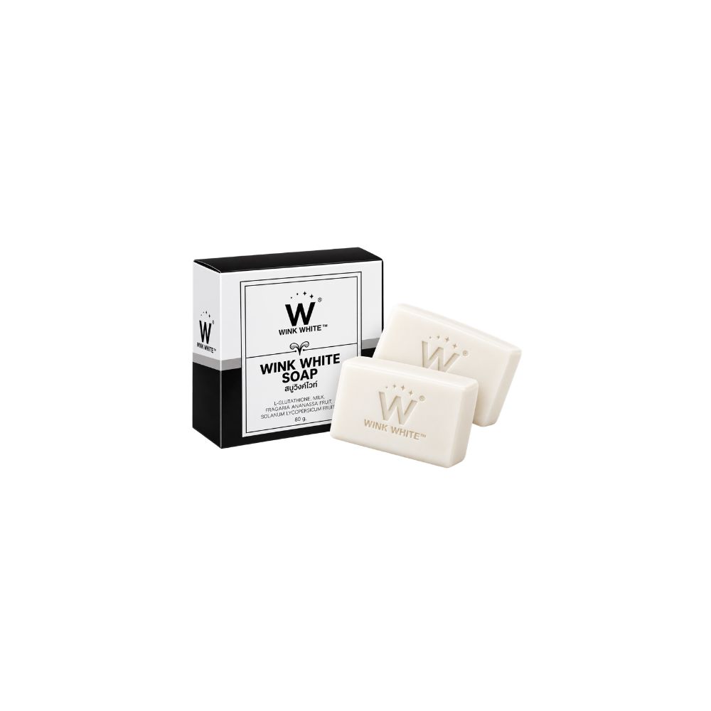 Pack x2 Jabón Wink White para Cuidado de la Piel