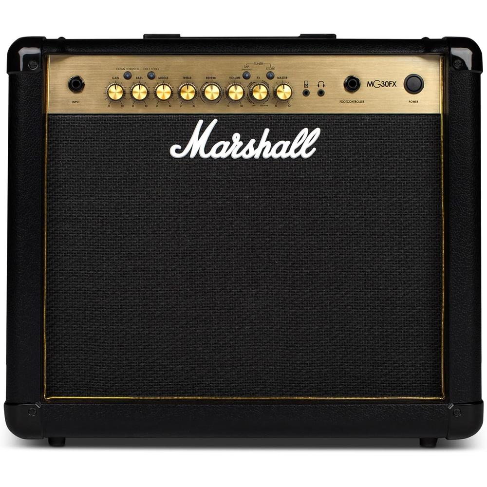 AMPLIFICADOR COMBO PARA GUITARRA ELÉCTRICA MG30GFX MARSHALL | NEGRO