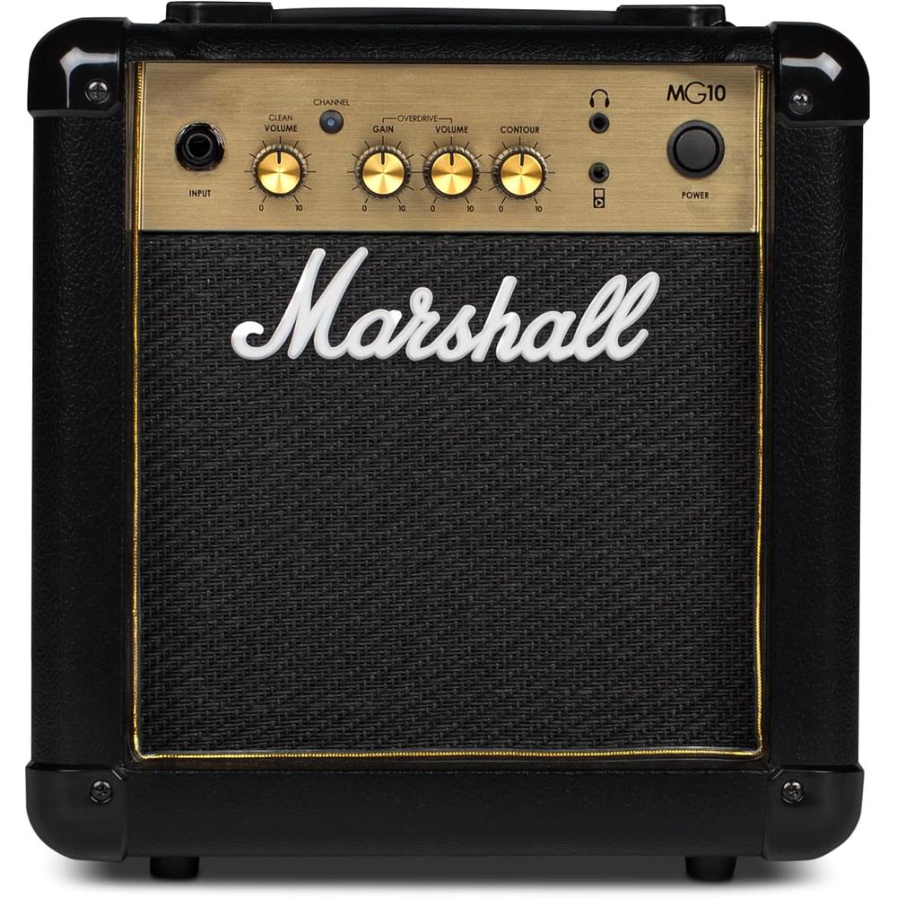 AMPLIFICADOR COMBO PARA GUITARRA ELÉCTRICA MG10G MARSHALL | NEGRO