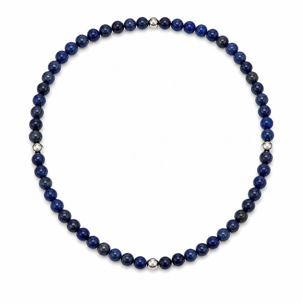Collar Lapis Royale de plata