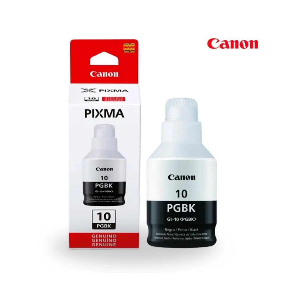 Tinta  Canon GI-10 Negro BLACK