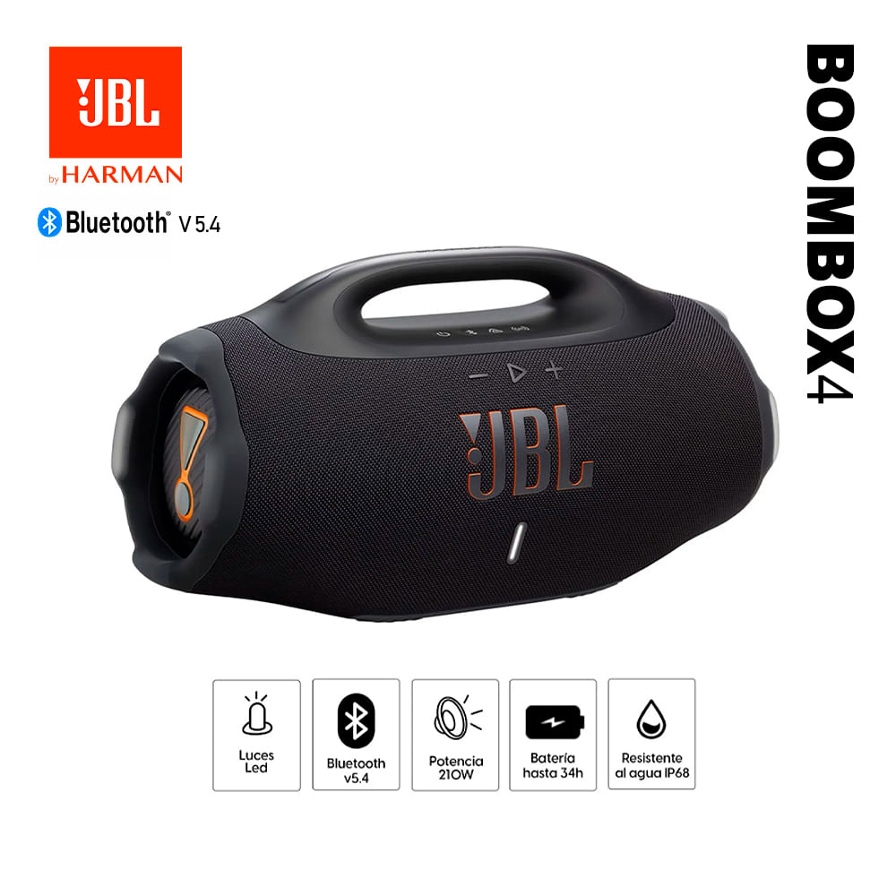Parlante JBL Bluetooth BOOMBOX 4 210W