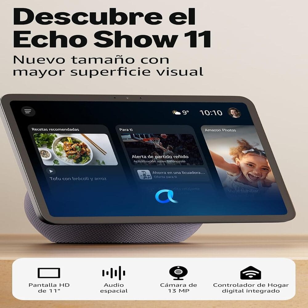 Echo Show 11 Model 2025 Color Grafito
