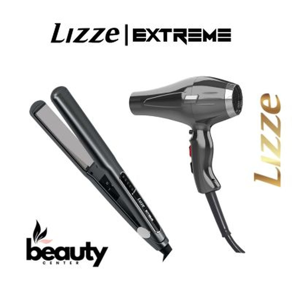 PLANCHA 480F Y SECADORA 2400W DE CABELLO LIZZE EXTREME