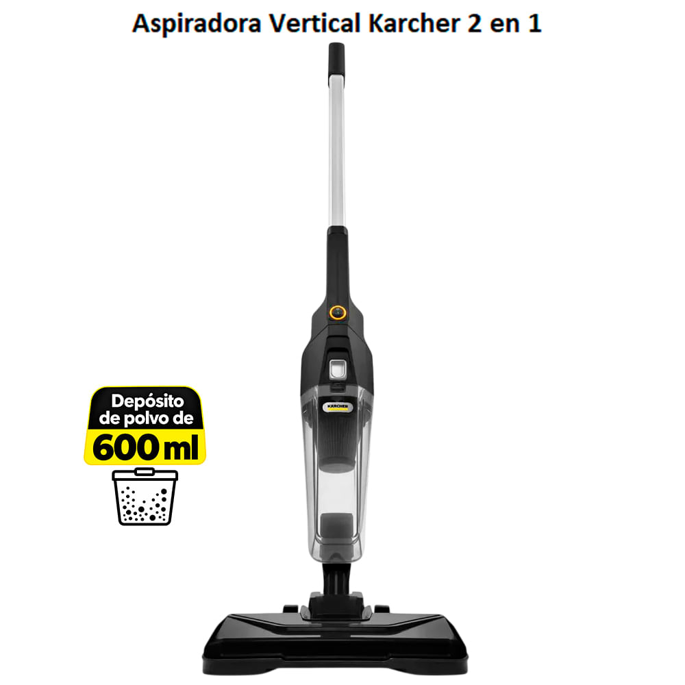 Aspiradora Vertical Karcher 2 en 1  VCL-1-STICK-BLACK