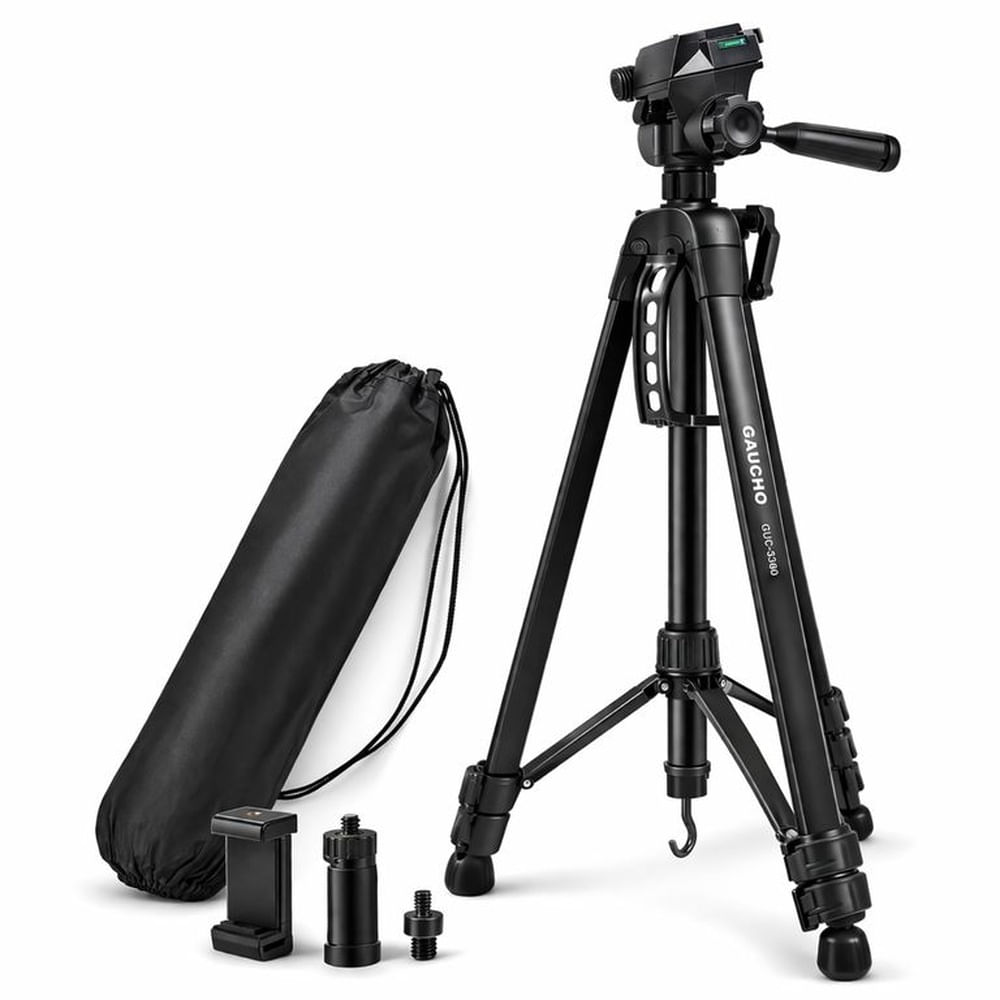 Trípode Profesional de Aluminio GAUCHO GUC-3560