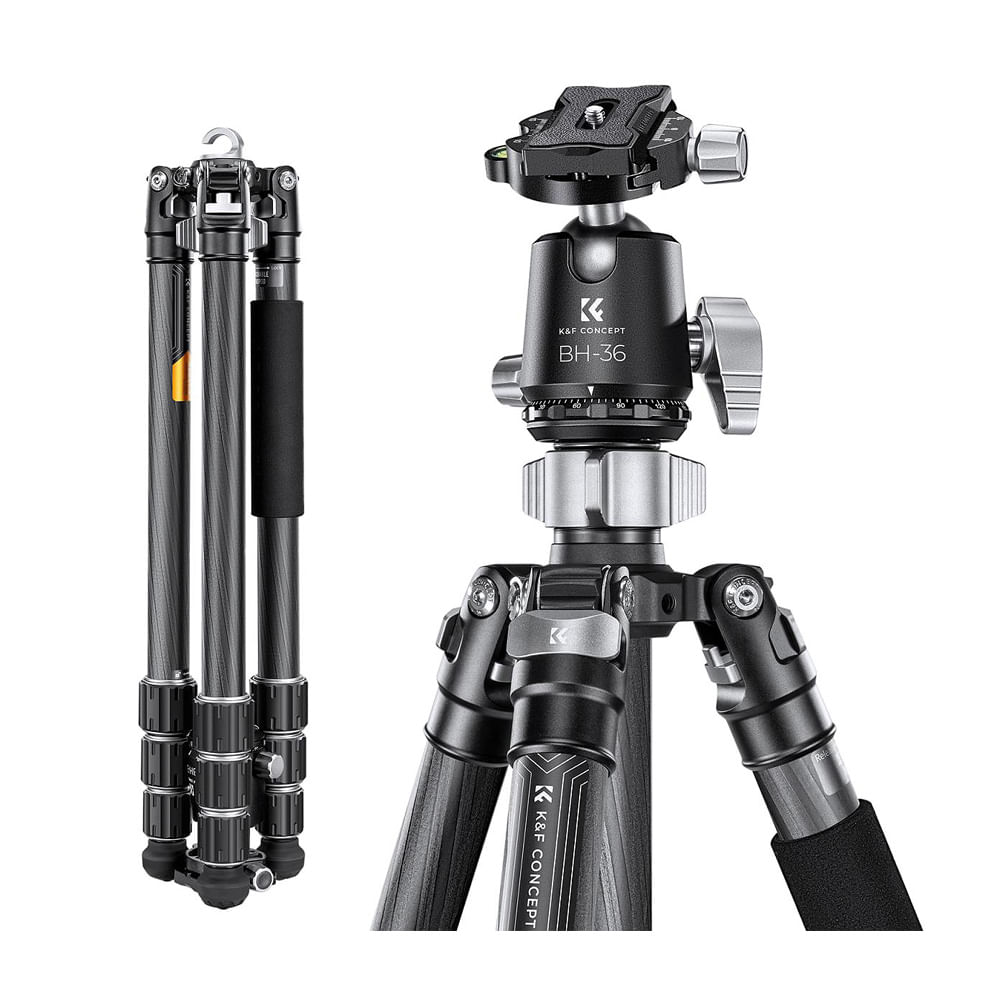 Trípode KF Concept X-Series X284C4 BH 36 de Fibra de carbono  KF09.117