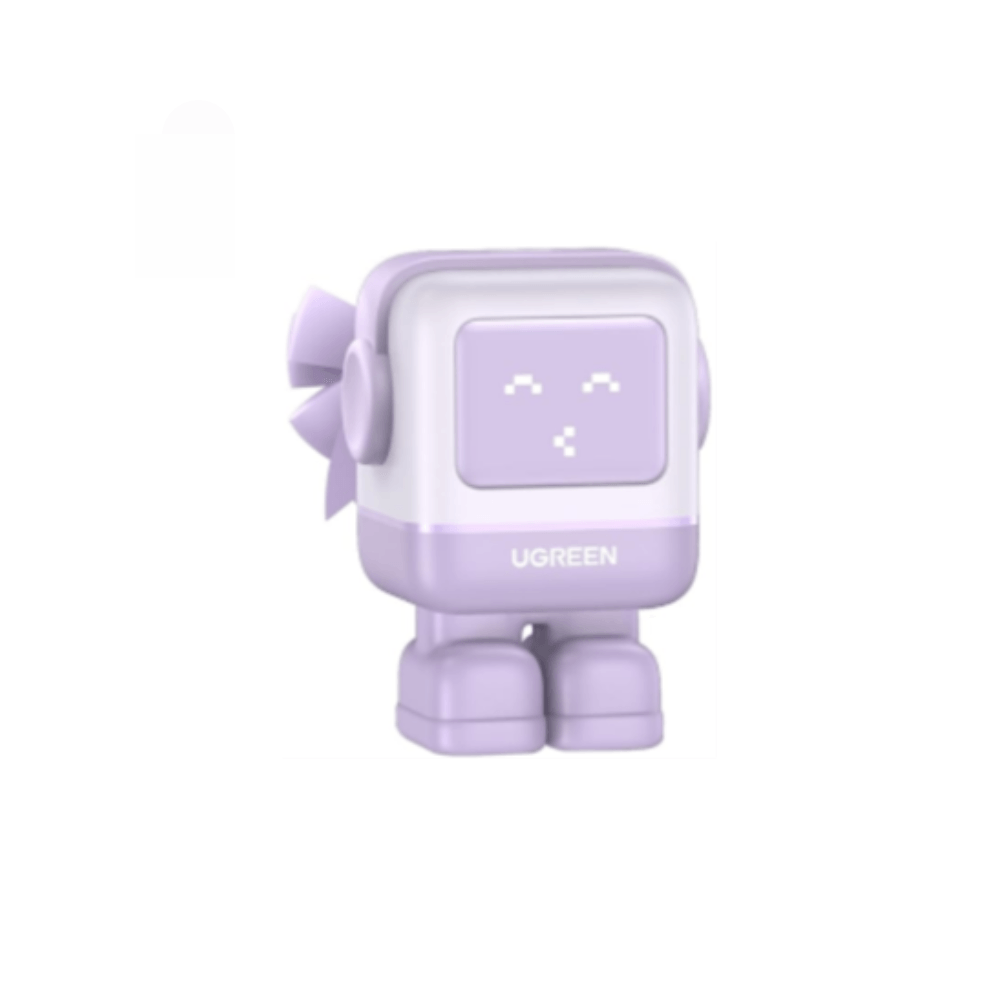 CARGADOR DE ROBOT UGREEN UNO RG USB-C GaN FAST CHARGER 30W COLOR LILA