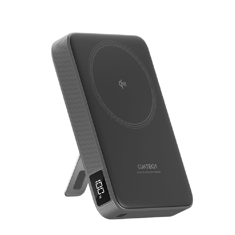 CUKTECH CP13 Magnetic Power Bank 10000mAh Qi2 15W USB-C 30W Pantalla Digital y Soporte Plegable