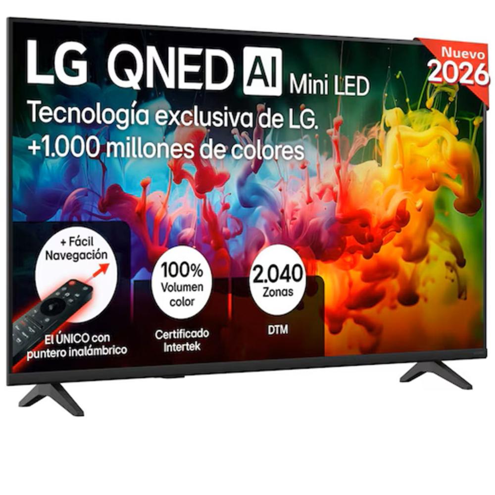 TELEVISOR LG QNED AI MINI LED 43 PULGADAS QNED70 4K SMART TV 2026