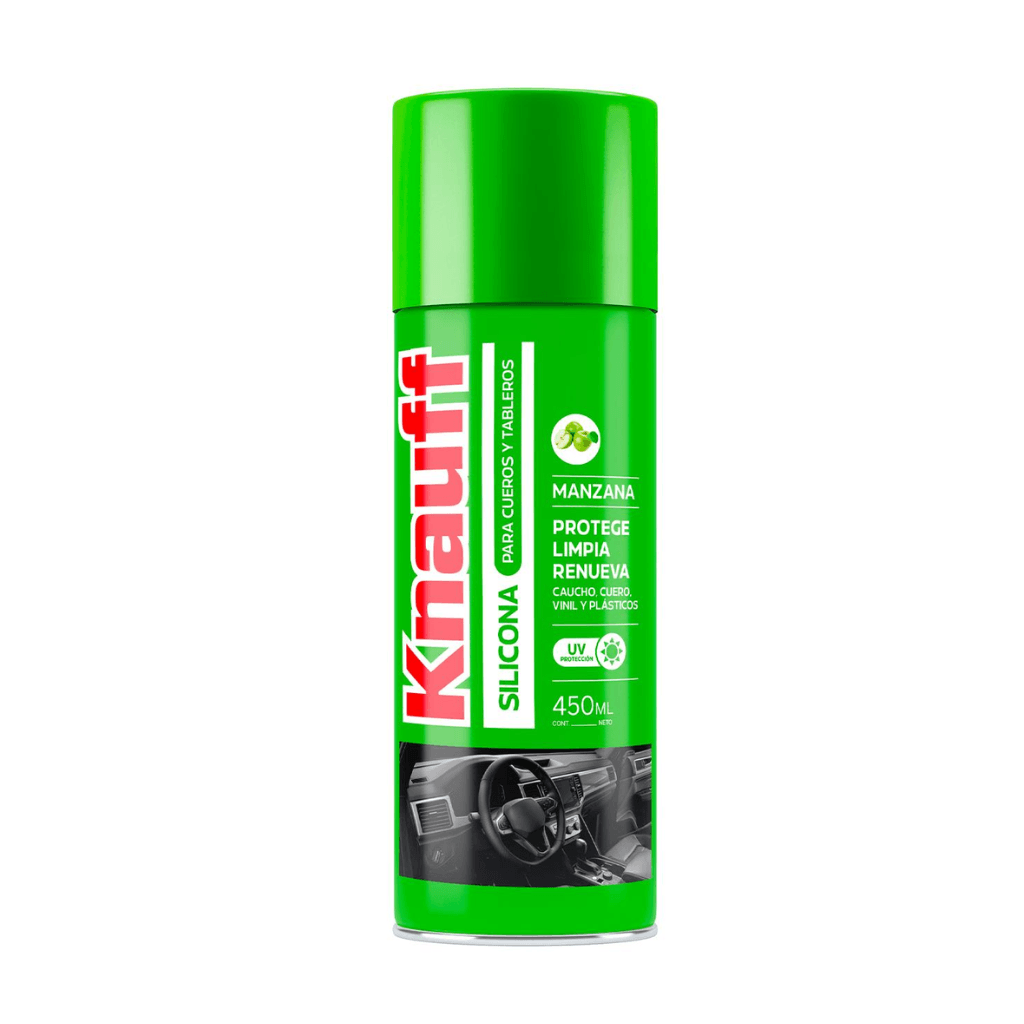 Silicona para Cueros y Tableros Knauf x 450ml Aroma Manzana
