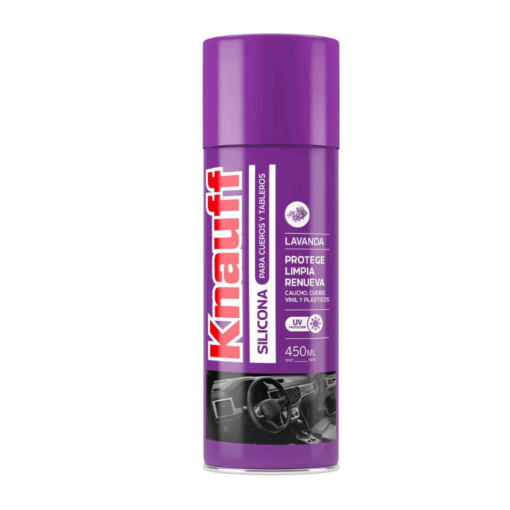 Silicona para Cueros y Tableros Knauf x 450ml Aroma Lavanda