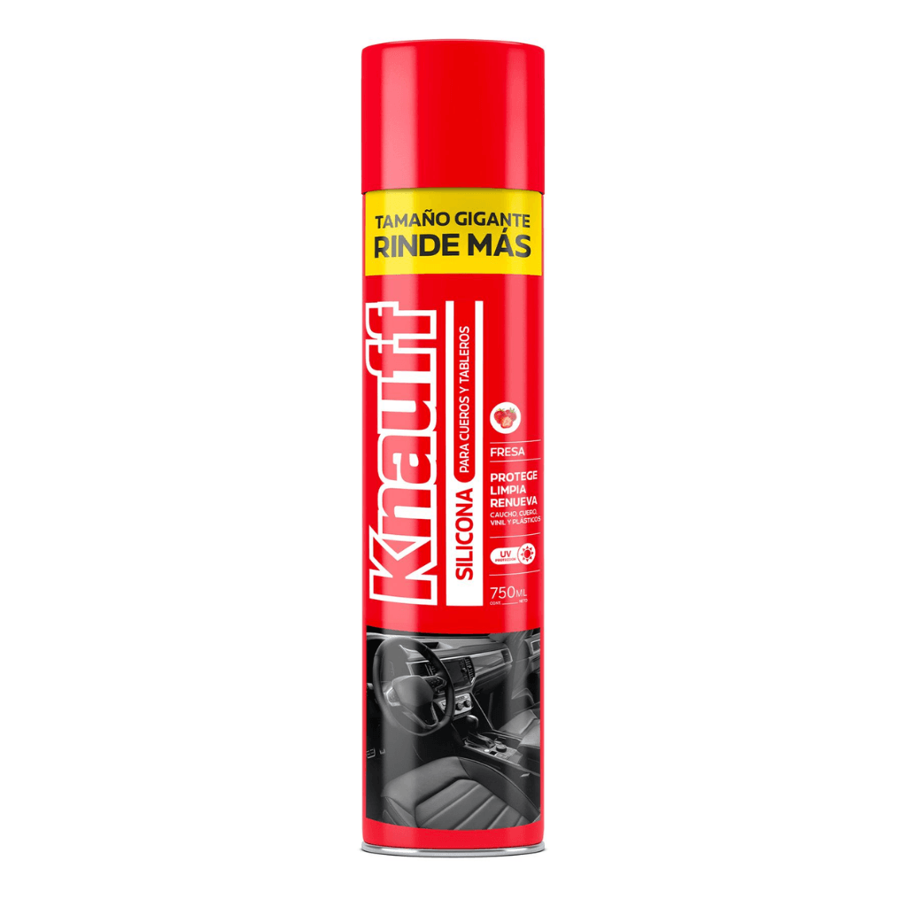 Silicona para Cueros y Tableros Knauf  x 750ml Aroma Fresa