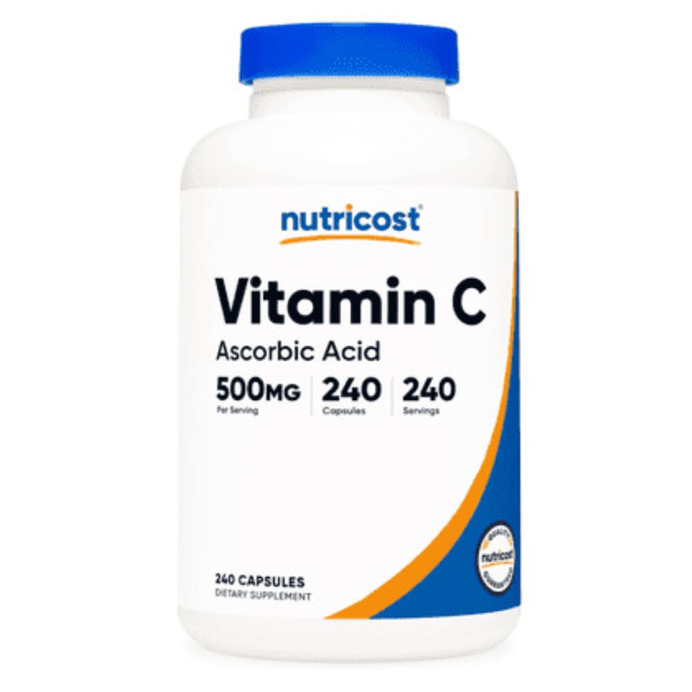 Nutricost Vitamina C con Rosa Mosqueta 1025 mg - 240 Cápsulas