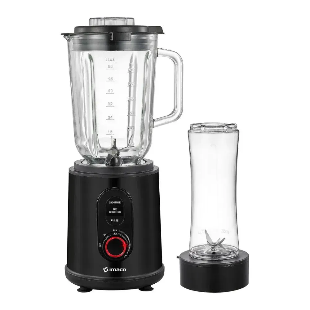 Licuadora Acero 1.5 litros vaso to go BLS870N IMACO