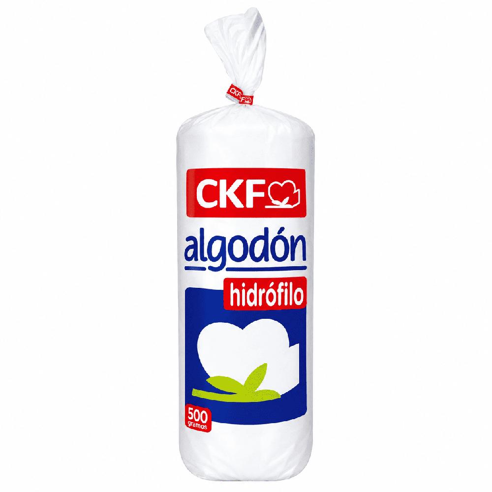 Algodón Hidrófilo CKF 500 g Absorbente para Curaciones e Higiene