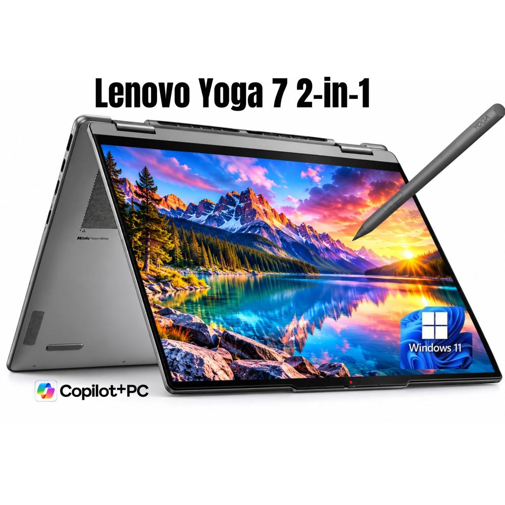 Laptop Lenovo YOGA 7 2-IN-1 14IPH11  INTEL CORE ULTRA 7 RAM 24GB SSD 512GB OLED-83TC0093LM