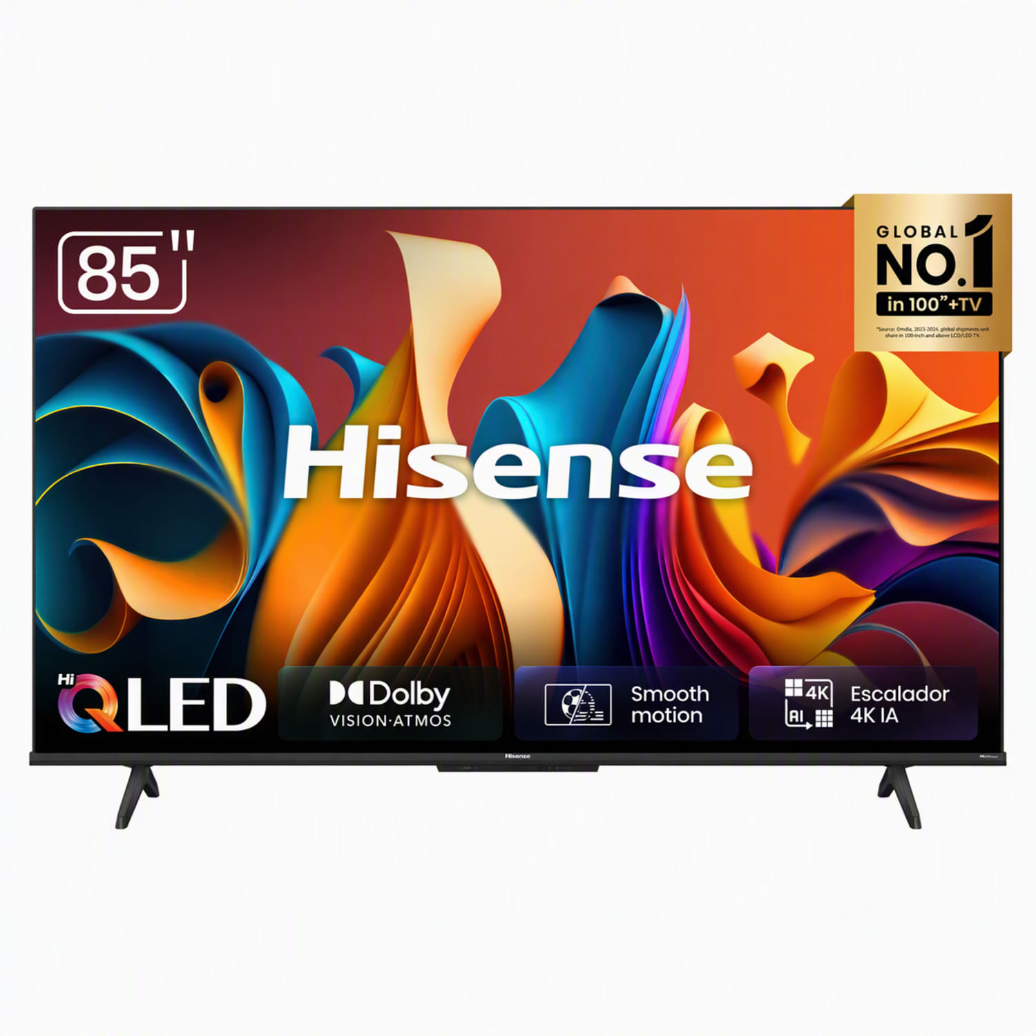 Televisor Hisense 85"" 85Q6N 4K UHD Hi-QLED  Google Tv