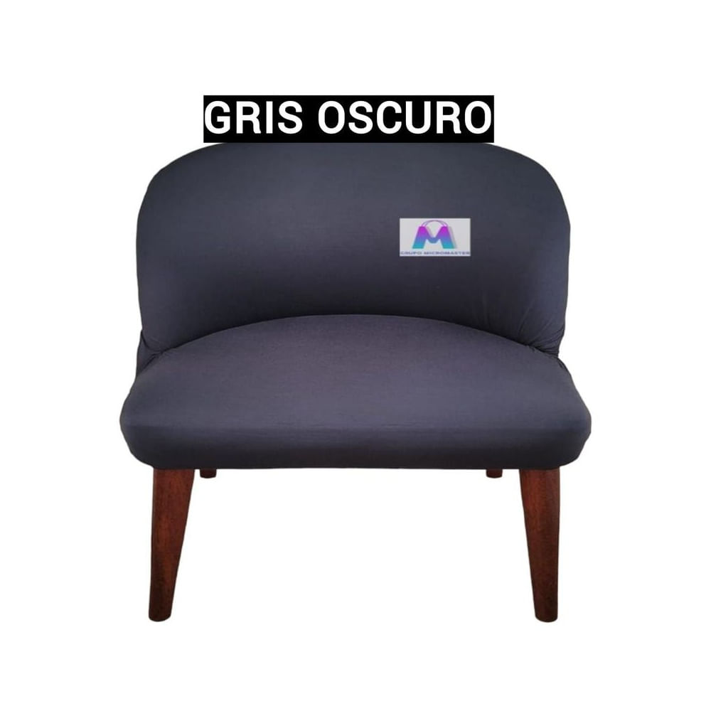 06 Forros de silla Vintage color Gris Oscuro