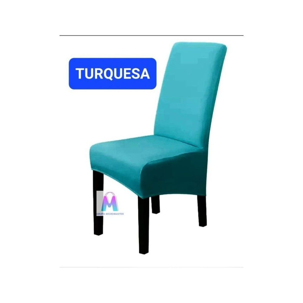 08 Forros de silla Arabe XL color Turquesa Liso