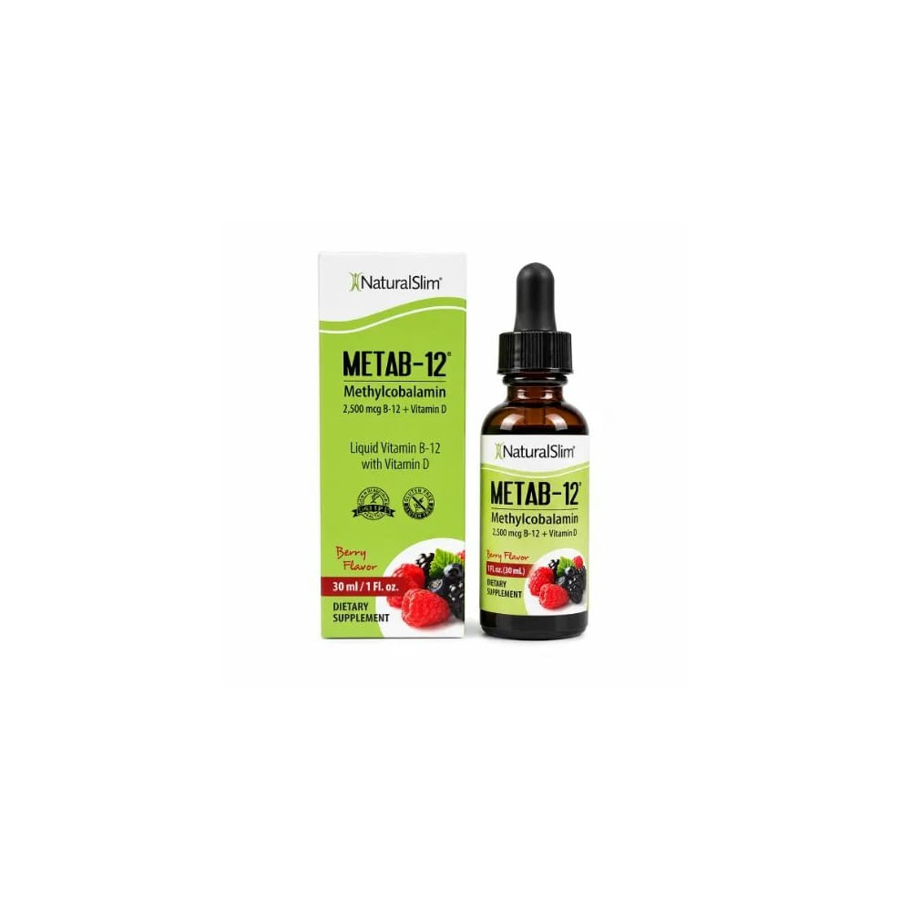 Vitamina B12 En Gotas 2500 Mcg - Natural Slim