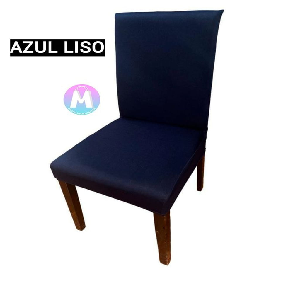 06 Forros de silla spandex color Azul liso