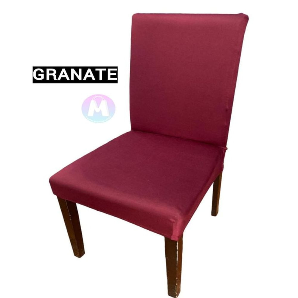 06 Forros de silla Spandex color Granate