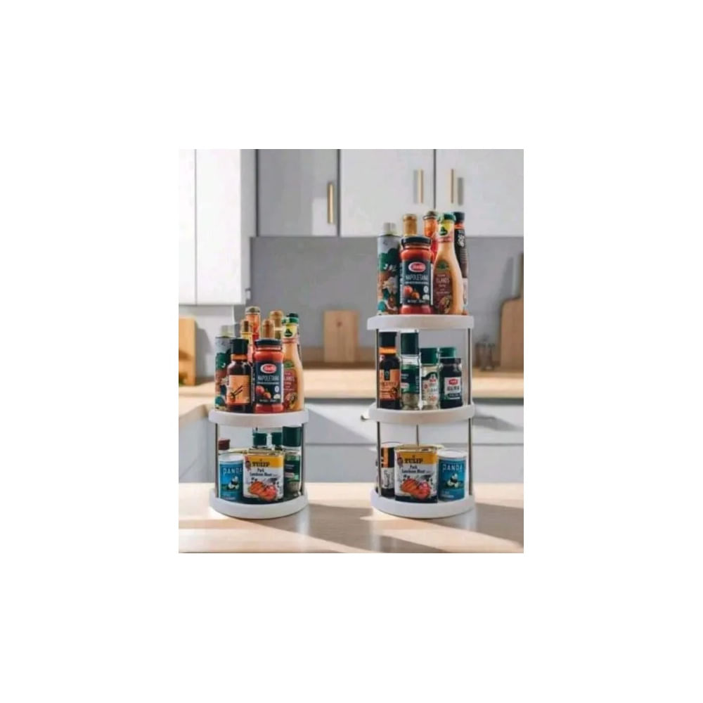 Organizador Giratorio De Cocina Multifuncional