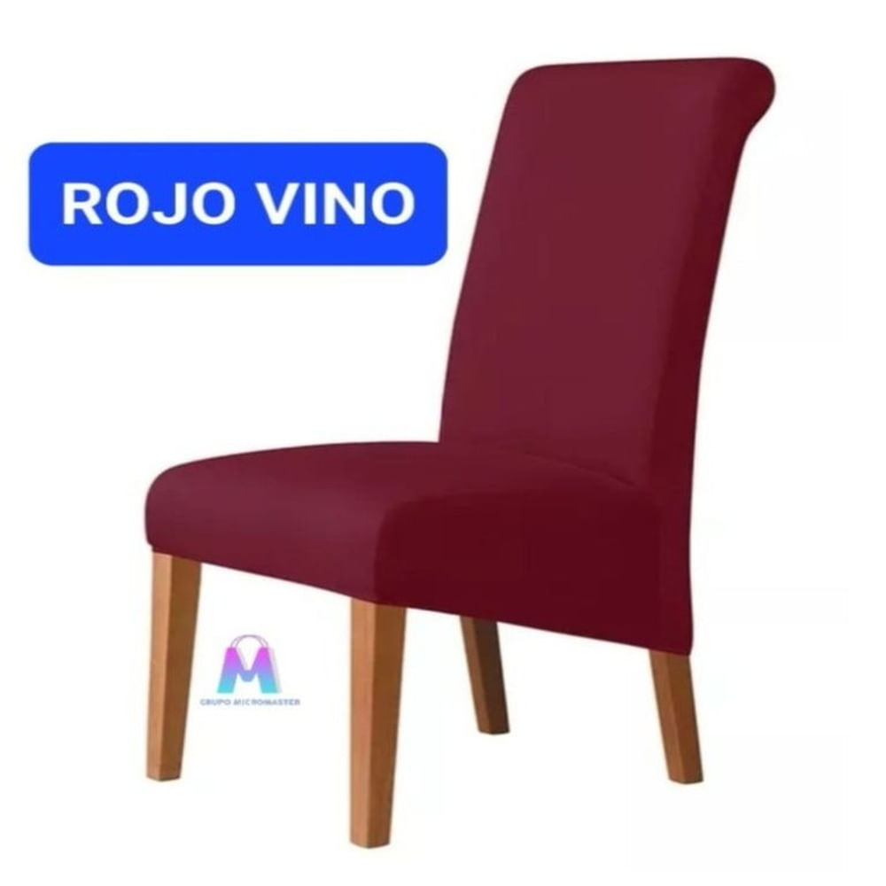 08 Forros de silla XL Arabe color Rojo vino