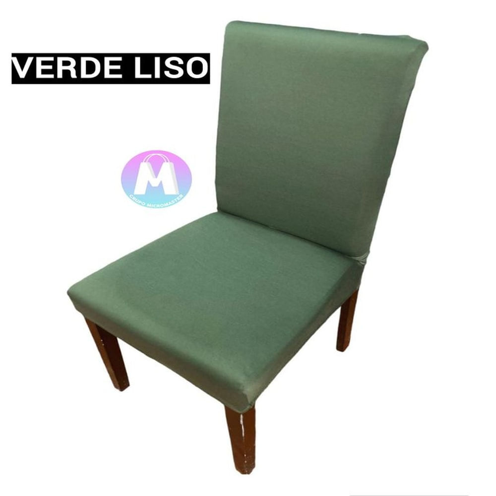 06 Forros de silla spandex color Verde Liso