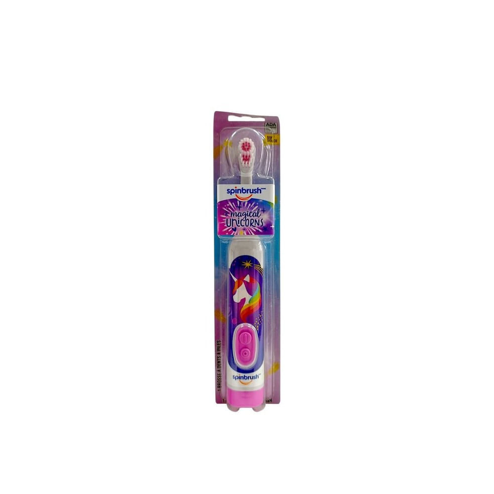 cepillo de dientes electrico unicornio - spinbrush