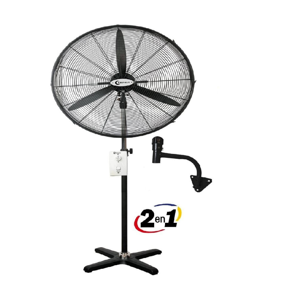 Ventilador Industrial de piso y pared 30' TREVELY VT-30A - 230W