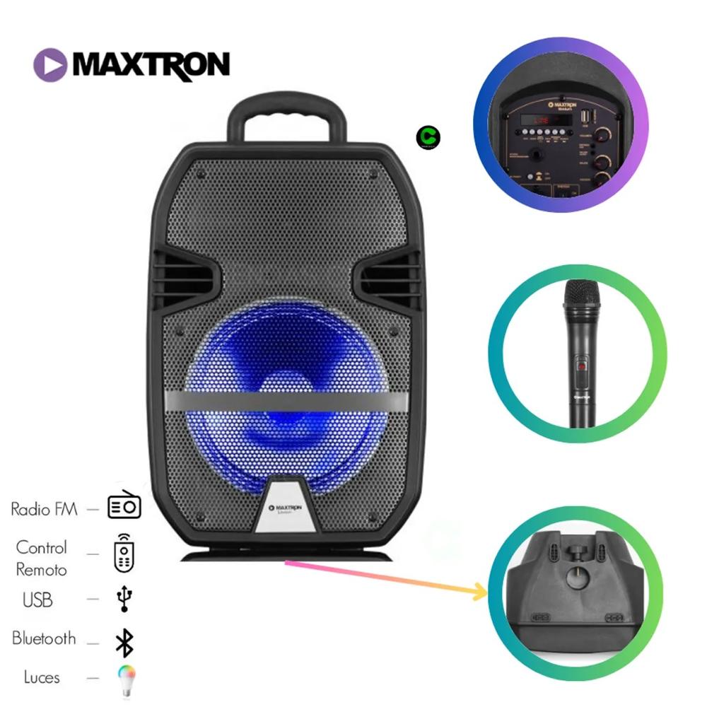 Parlante Bluetooth Maxtron Libidum MX321VB Con Microfono Inalambrico