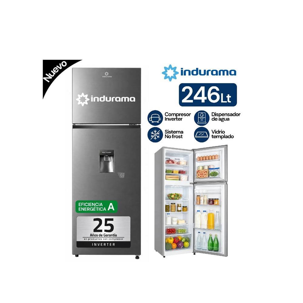 Refrigeradora Indurama 246 Litros con dispensador RI-389DI