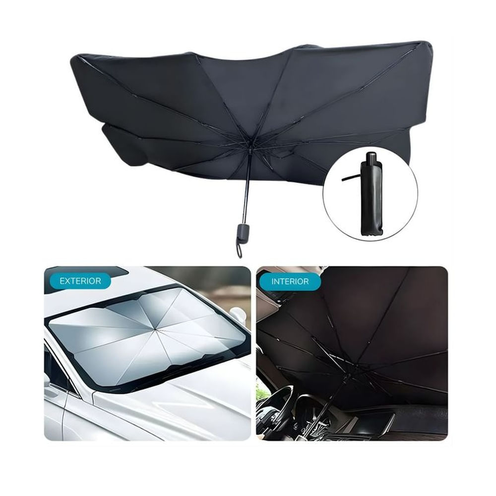 PROTECTOR SOLAR PARA CARRO PARASOL TIPO SOMBRILLA