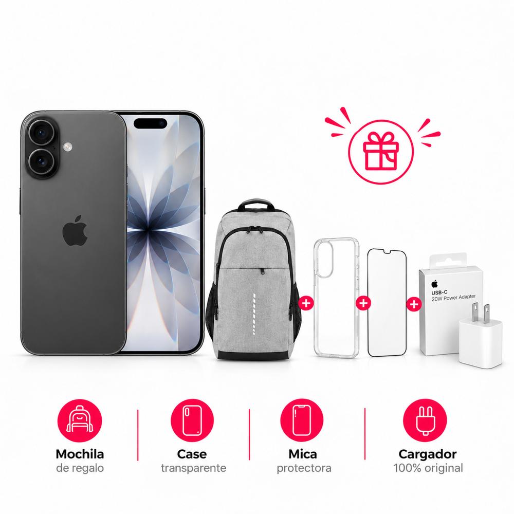 iphone 17 256gb esim negro más regalos