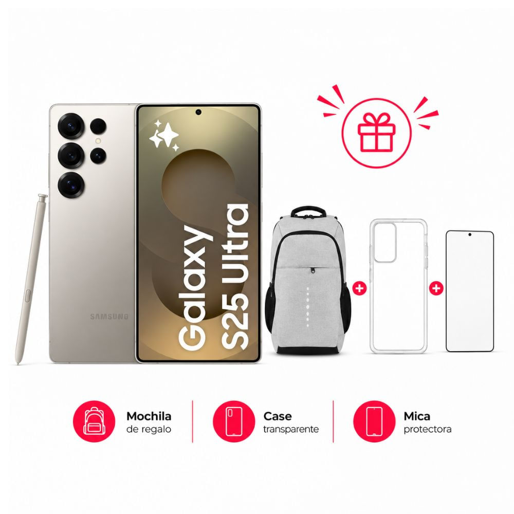 samsung galaxy s25 ultra 512gb 12gb - gris mas regalos
