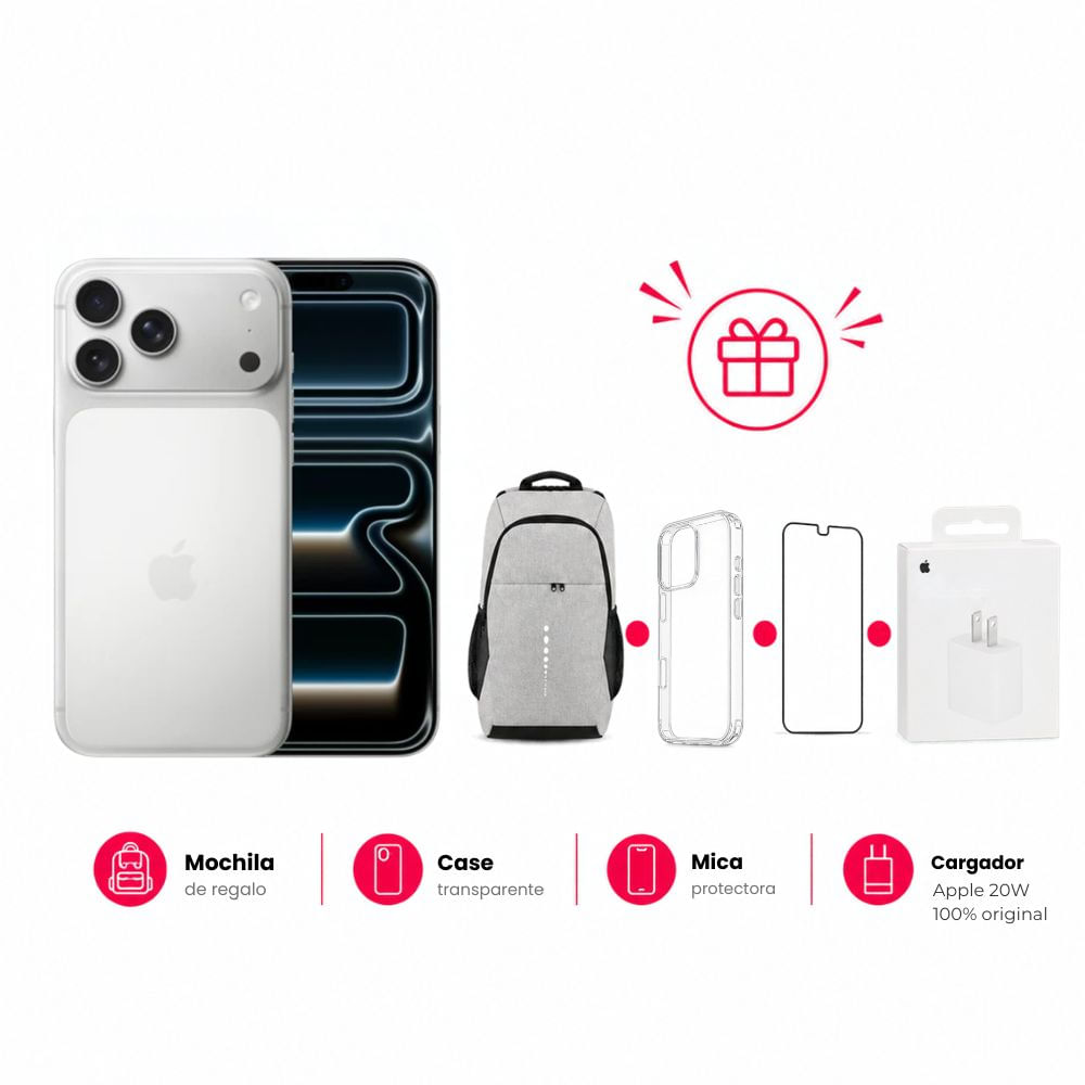 iphone 17 pro 256gb esim silver mas regalo