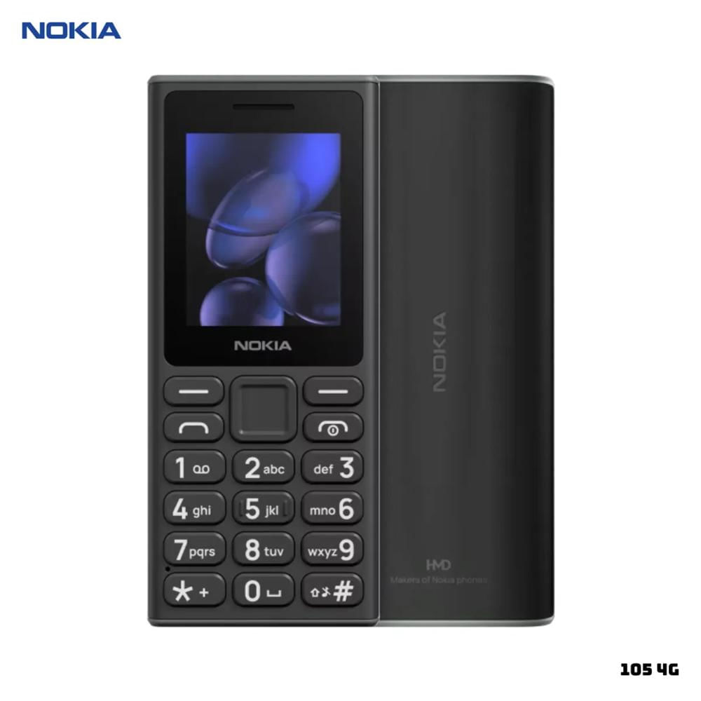 Celular Nokia 105 4g negro