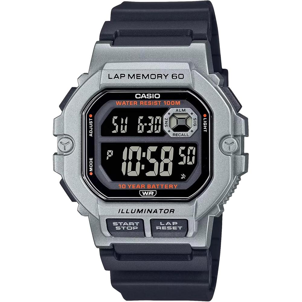 RELOJ CASIO WS1300H DIGITAL HOMBRE | NEGRO/GRIS