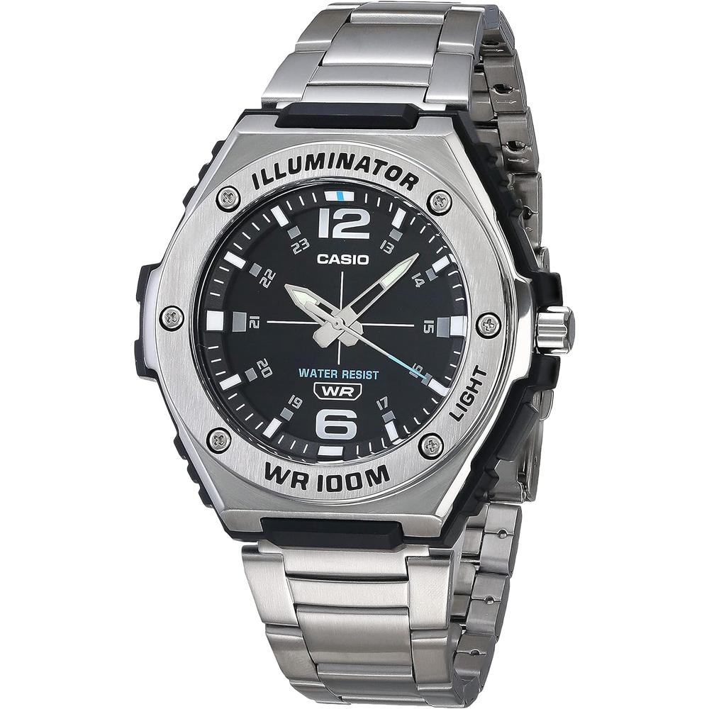 RELOJ CASIO MWA100H ANALÓGICO HOMBRE | PLATA