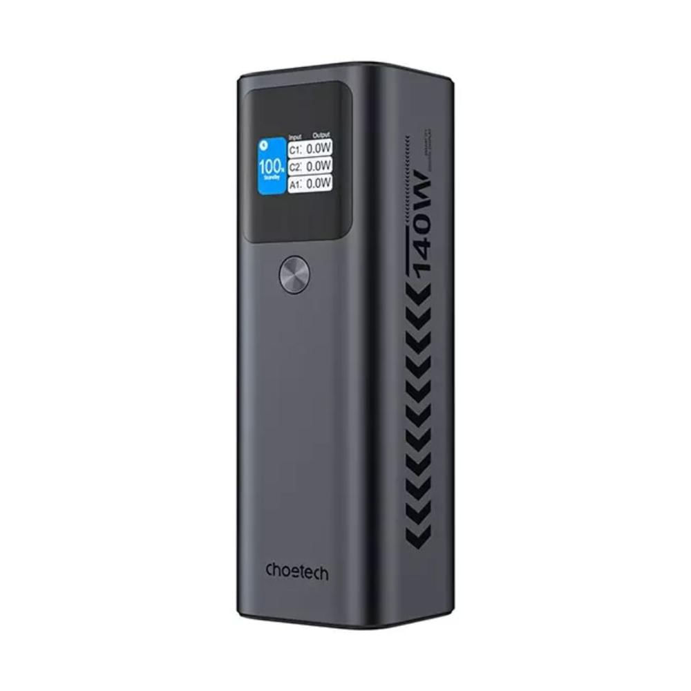 Power Bank de 27000 mAh con 2 Puertos USB-C, 1 puerto USB-A (140W) y Pantalla digital -B670-CCGY
