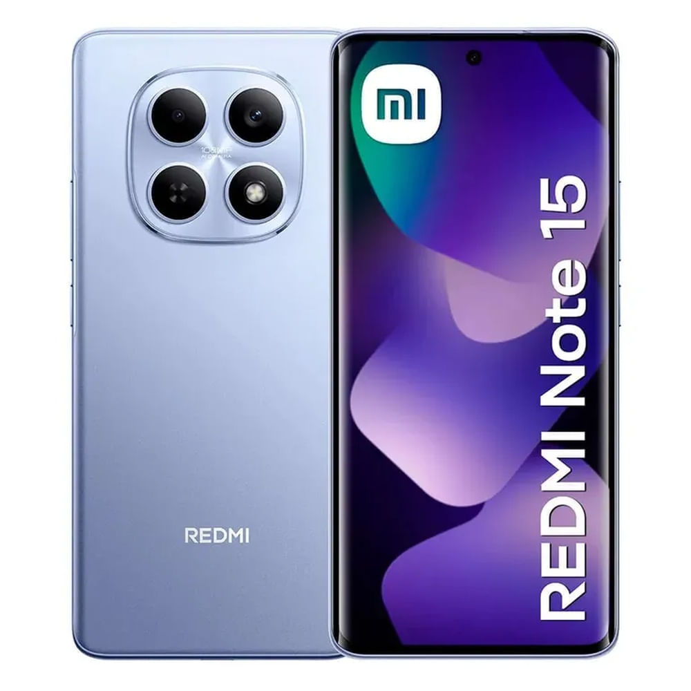 XIAOMI REDMI NOTE 15 - 4G LTE - 6GB RAM 128GB ROM  PURPLE REGISTRADO