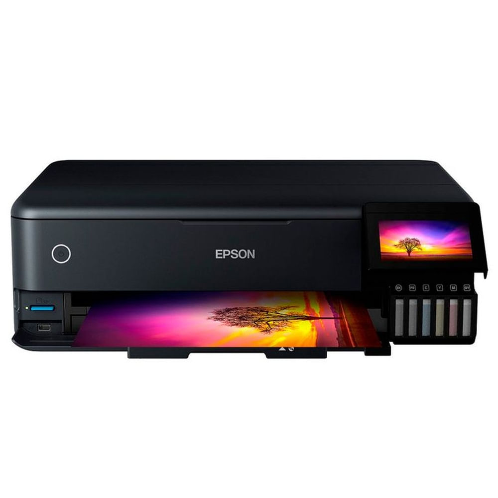 IMPRESORA MULTIFUNCIONAL EPSON ECOTANK L8180 + 50HOJAS 30x40