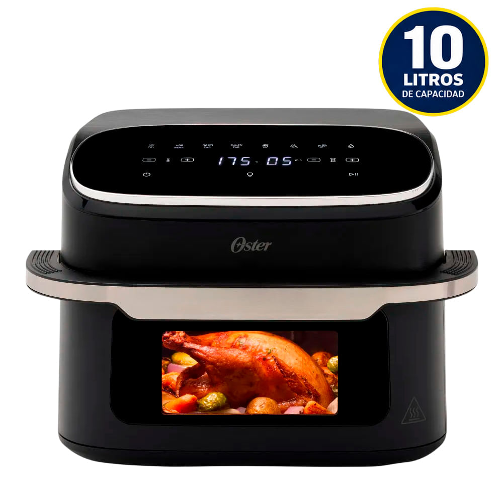 Freidora de Aire Oster 8 en 1 CKSTAF10UW110 UltraCrisp XL 10 litros