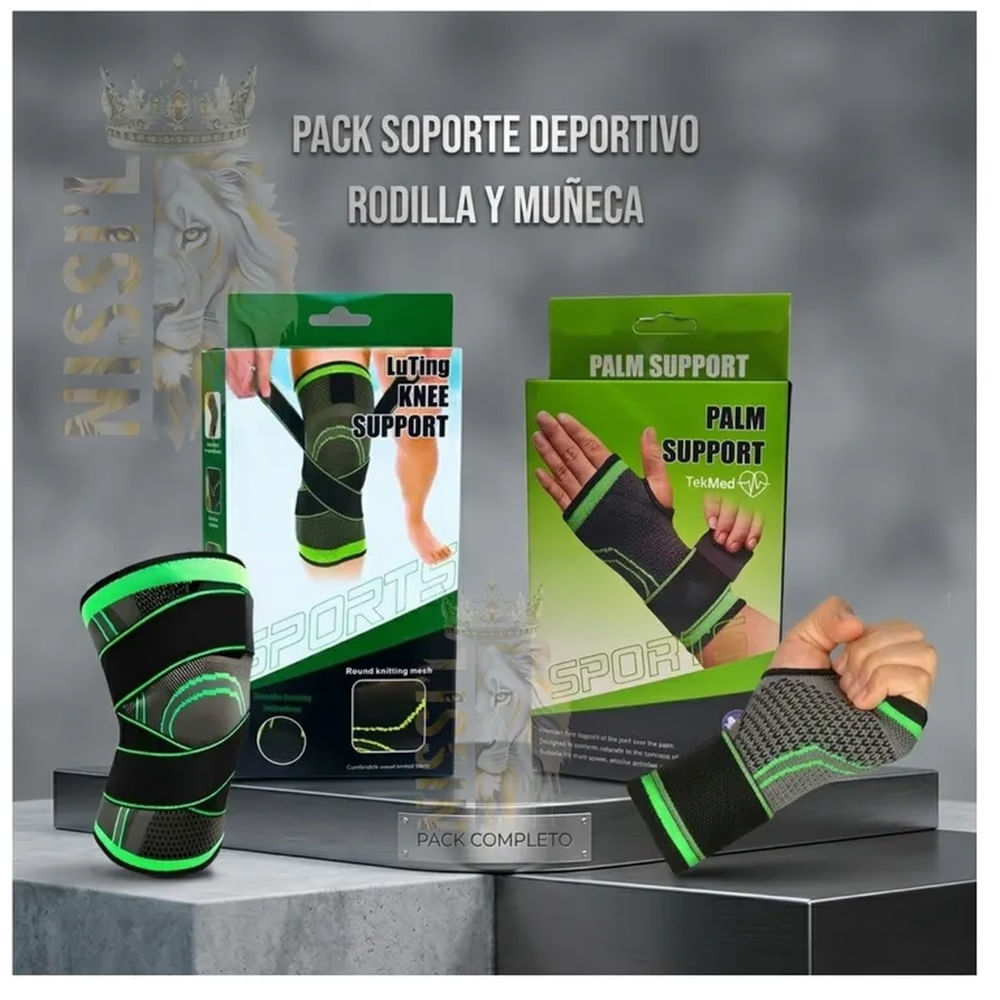 PACK PERFECTO PARA RODILLA + MUÑECA UNISEX