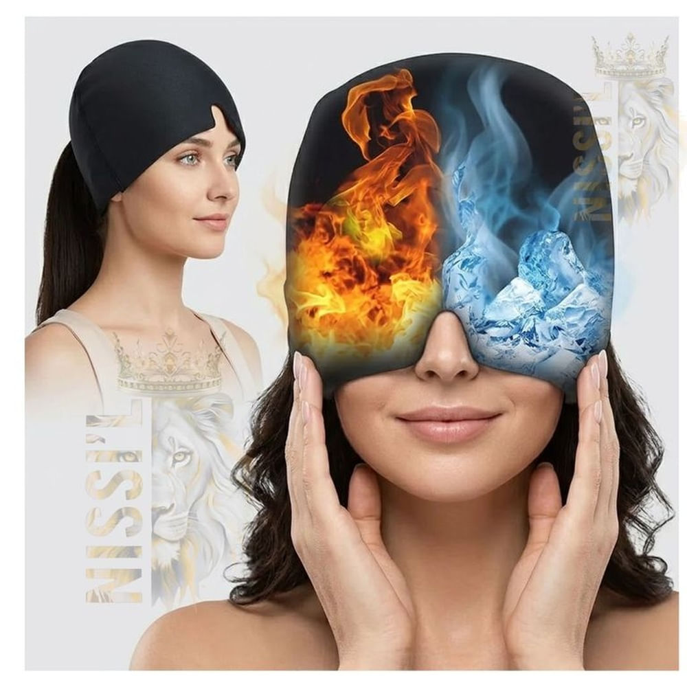 GORRO PARA ALIVIAR DOLOR DE CABEZA Y MIGRAÑA PREMIUN