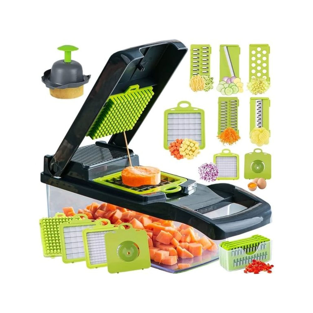 CORTADOR REBANADOR DE VERDURAS Y FRUTAS FACIL DE USAR