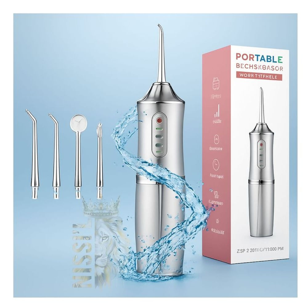 IRRIGADOR BUCAL RECARGABLE PORTATIL